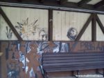 Nátěry historického nádraží Černošice - před zahájením prací